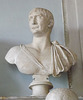 Bust of Trajan in the Capitoline Museum, July 2012