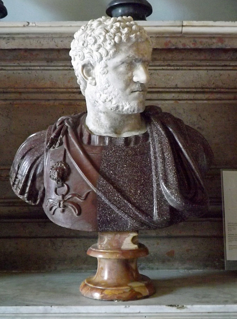 Bust of Caracalla in the Capitoline Museum, July 2012
