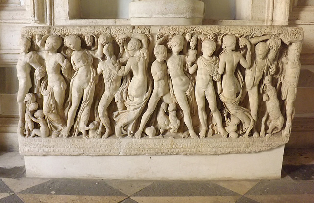 Sarcophagus with a Bacchic Scene in the Capitoline Museum, July 2012