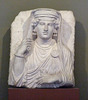 Funerary Relief with a Bust of Aththaia in the Boston Museum of Fine Arts, October 2009