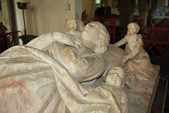 Memorial to Lady Manners by William Calder Marshall RA, St Katherine's Church, Rowsley, Derbyshire