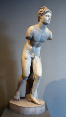 Youthful Athlete in the Boston Museum of Fine Arts, October 2009