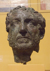 Bronze Portrait of a Man in the Boston Museum of Fine Arts, October 2009