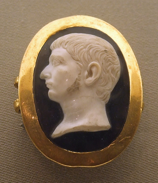 Cameo of Drusus Minor in the Boston Museum of Fine Arts, July 2011
