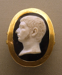 Cameo with a Portrait of Drusus Minor in the Boston Museum of Fine Arts, October 2009