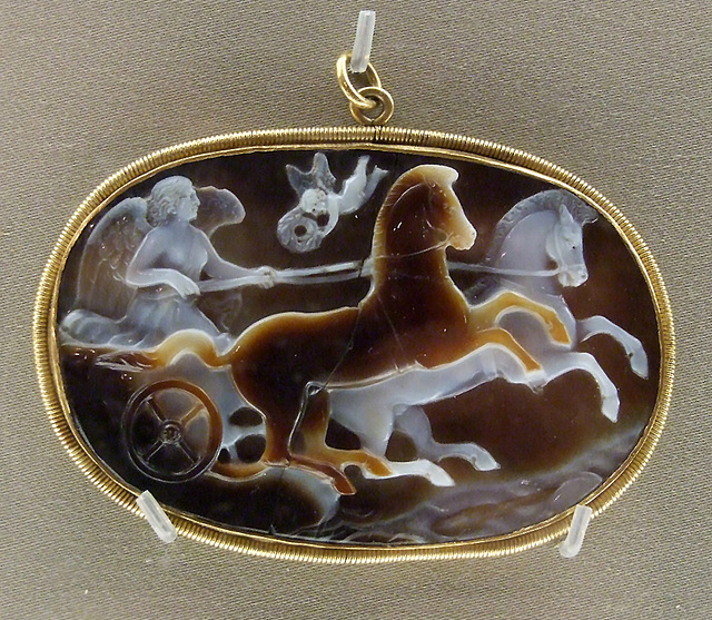 Cameo with Victory Driving a Biga in the Boston Museum of Fine Arts, July 2011