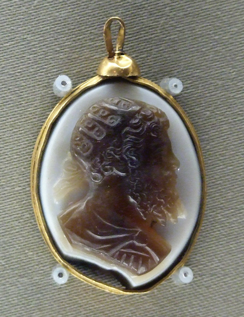 Cameo with a Portrait of Emperor Septimius Severus in the Boston Museum of Fine Arts, October 2009