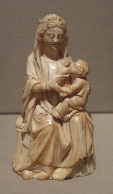 Seated Virgin Nursing the Child in the Boston Museum of Fine Arts, June 2010