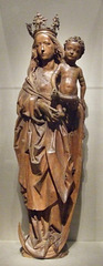 Virgin and Child on a Crescent Moon by Riemenschneider in the Boston Museum of Fine Arts, June 2010