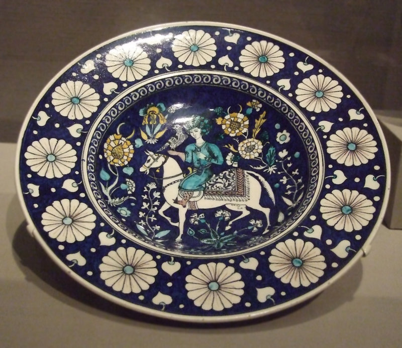 Italian Platter in the Boston Museum of Fine Arts, July 2011