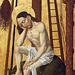 Detail of Christ as the Man of Sorrows by an Unidentified Alsatian Artist in the Boston Museum of Fine Arts, June 2010