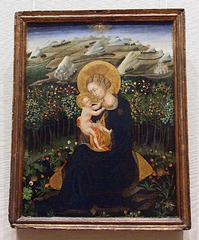 The Madonna of Humility by Giovanni di Paolo in the Boston Museum of Fine Arts, June 2010
