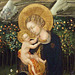 Detail of The Madonna of Humility by Giovanni di Paolo in the Boston Museum of Fine Arts, June 2010