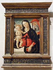 Virgin and Child with Saint Jerome by Pinturicchio in the Boston Museum of Fine Arts, June 2010