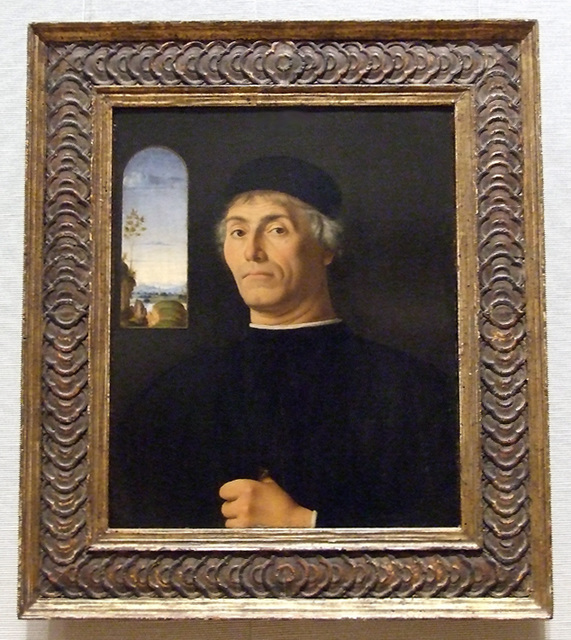 Portrait of a Man by Andrea Solario in the Boston Museum of Fine Arts, June 2010