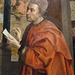 Detail of St. Luke Drawing the Virgin by Van der Weyden in the Boston Museum of Fine Arts, June 2010