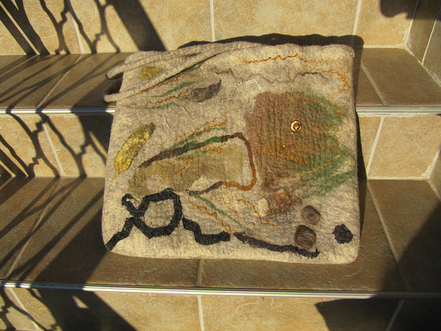 felted bag Autumn