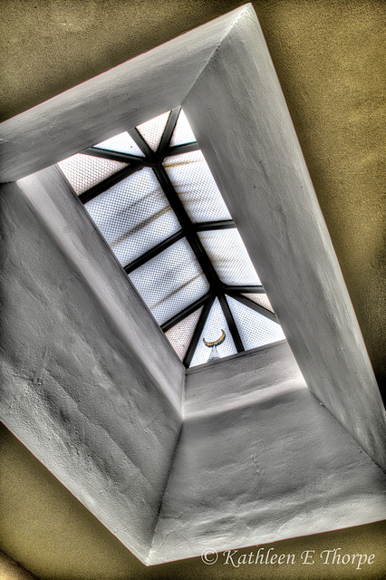 University of Tampa Plant Hall Skylight and Moorish Crescent HDR 070113