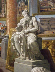 Detail of Picture Gallery with Views of Modern Rome by Pannini in the Boston Museum of Fine Arts, June 2010