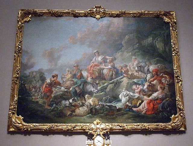 Return from Market by Boucher in the Boston Museum of Fine Arts, June 2010