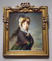 Portrait of a Young Woman by Vigee-LeBrun in the Boston Museum of Fine Arts, June 2010