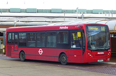 Metroline DE1590 at Heathrow - 3 March 2014