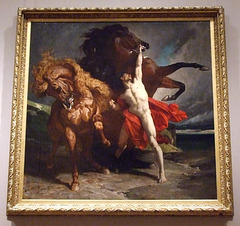 Automedon with the Horses of Achilles by Regnault in the Boston Museum of Fine Arts, June 2010