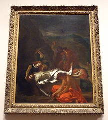 The Entombment of Christ by Delacroix in the Boston Museum of Fine Arts, June 2010