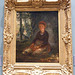 Shepherdess Seated in the Shade by Millet in the Boston Museum of Fine Arts, June 2010