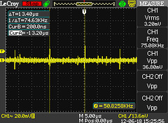 YauDL - RF pickup from PC power supply