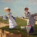 Detail of Long Branch New Jersey by Winslow Homer in the Boston Museum of Fine Arts, June 2010