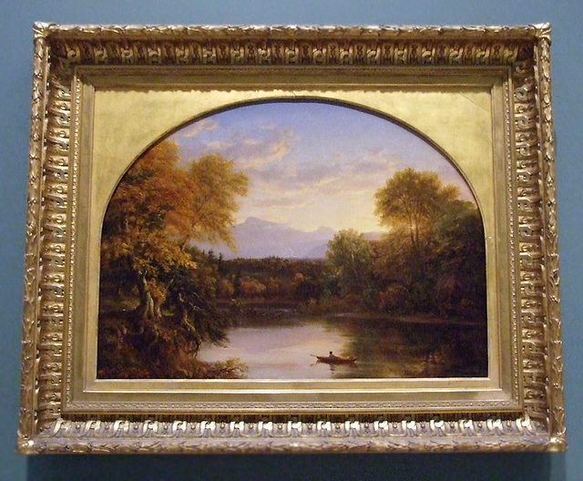 Sunset in the Catskills by Thomas Cole in the Boston Museum of Fine Arts, June 2010