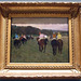 Race Horses at Longchamp by Degas in the Boston Museum of Fine Arts, June 2010
