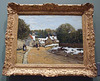 Early Snow at Louveciennes by Sisley in the Boston Museum of Fine Arts, June 2010