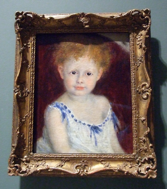 Jacques Bergeret as a Child by Renoir in the Boston Museum of Fine Arts, June 2010