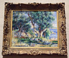 Landscape on the Coast Near Menton by Renoir in the Boston Museum of Fine Arts, June 2010
