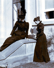Hatton Grange, Shropshire 1898 'Mabel and Florence',