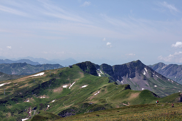 Blick vom "Hochblanken 2068 m"