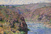 Detail of Valley of the Creuse (Sunlight Effect) by Monet in the Boston Museum of Fine Arts, June 2010