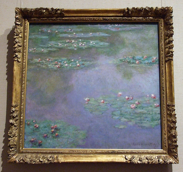 Water Lilies by Monet in the Boston Museum of Fine Arts, June 2010
