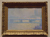 Charing Cross Bridge, Overcast Day by Monet in the Boston Museum of Fine Arts, June 2010