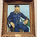 The Postman Joseph Roulin by Van Gogh in the Boston Museum of Fine Arts, June 2010