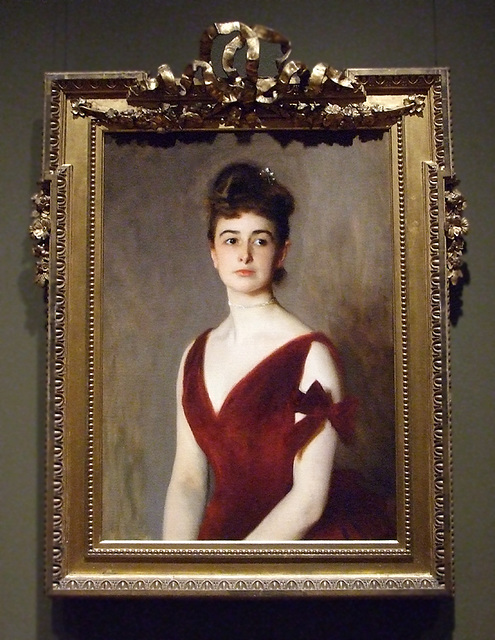 Mrs. Charles E. Inches by Sargent in the Boston Museum of Fine Arts, June 2010