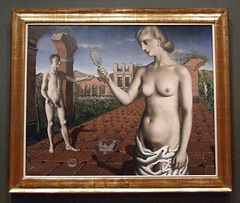 Proposition Diurne by Delvaux in the Boston Museum of Fine Arts, June 2010