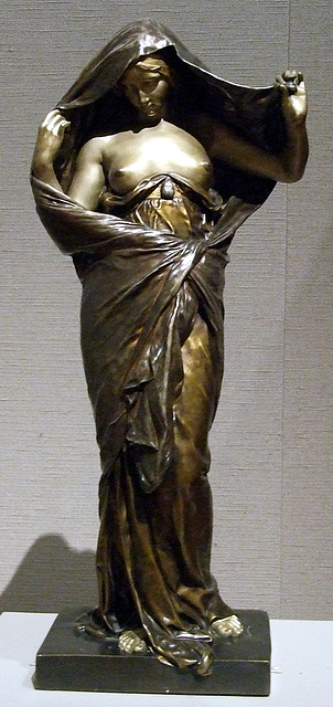 Nature Unveiling Herself Before Science by Barrias in the Boston Museum of Fine Arts, June 2010