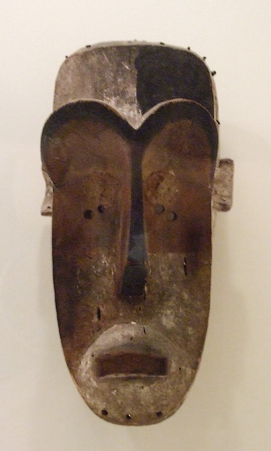 African Mask in the Boston Museum of Fine Arts, June 2010