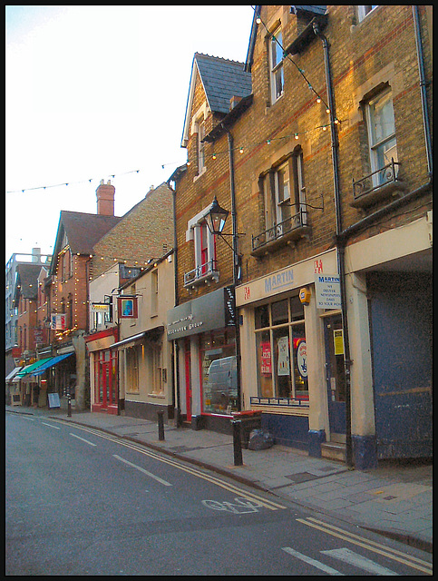 lights in Little Clarendon Street