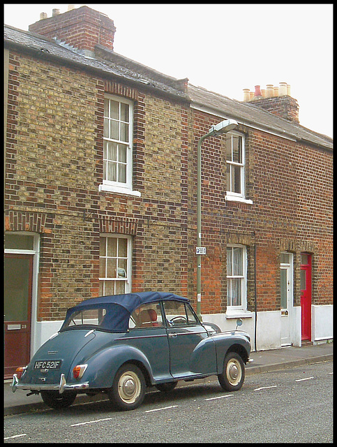 Morris in an English street