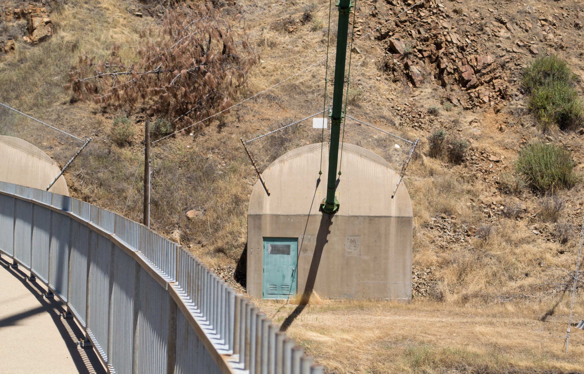 Oroville Bidwell Bar Suspension Bridge (0143)