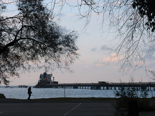 a spasso sul lungomare